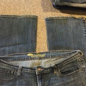2 for $10 Old navy sweetheart jeans 12 petite